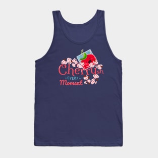 Cherrysh Every Moment - Punny Garden Tank Top